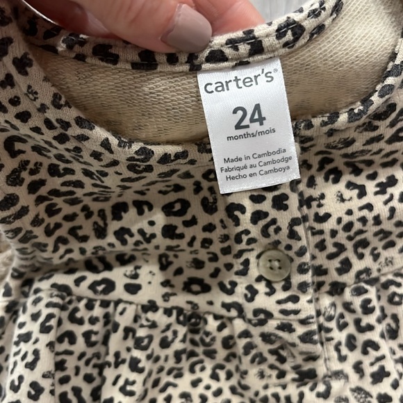 🦄5/25 baby leopard dress - Picture 4 of 6